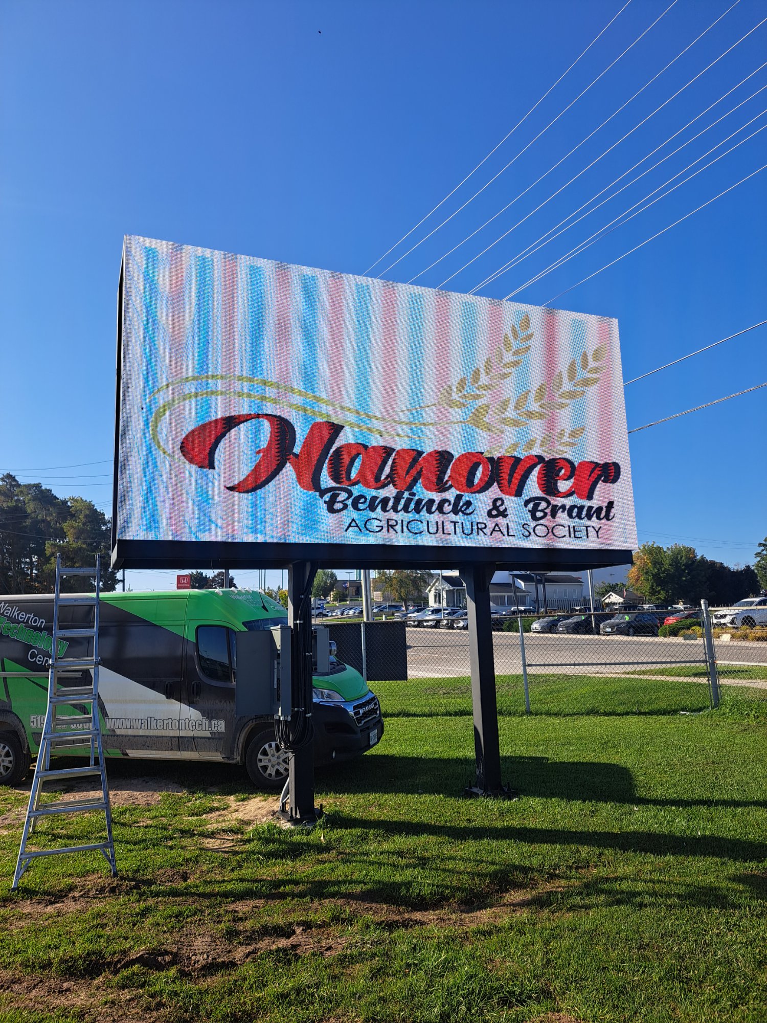 Hanover Racetrack LED Sign
